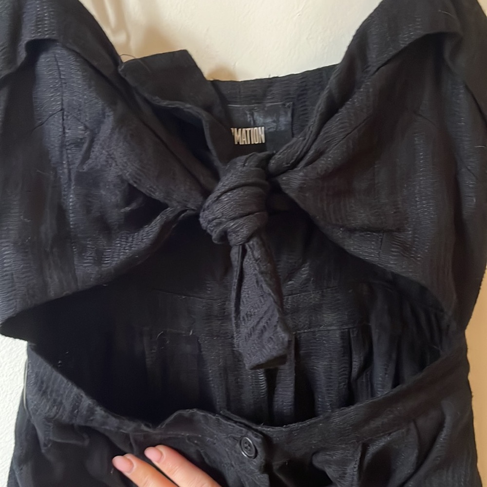 Reformation Cut Out Mini Dress